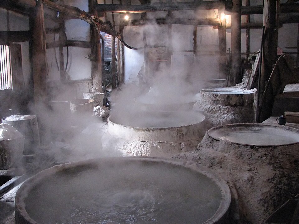 Salt refine factory